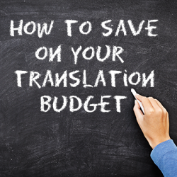 save translation budget save translation budget
