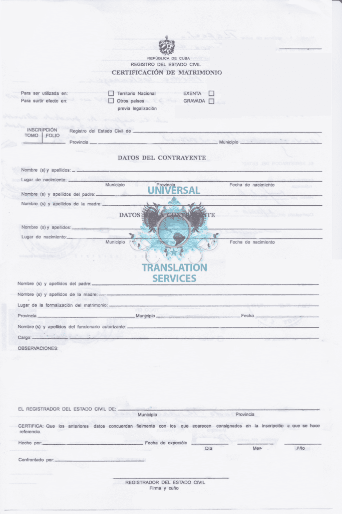 Marriage Certificate Translation 20 Pp Delivery Same Day No Extra Cost