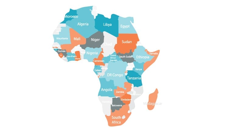 English Speaking African Countries Map Spanish Speaking Countries In Africa | The Spanish Language | Uts
