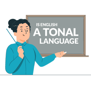 is english a tonal language