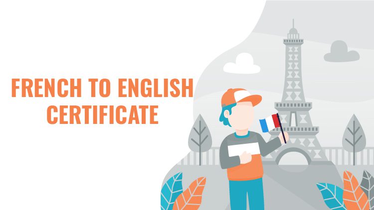 french to english certificate